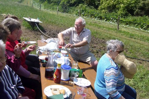 Prohlídka pastevního areálu Josefa Fiksela - 31.5.2014