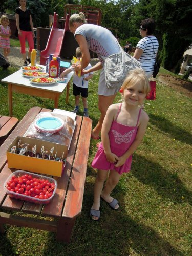 Pasování předškoláků na školáky a zahradní slavnost v MŠ - 13.6.2014