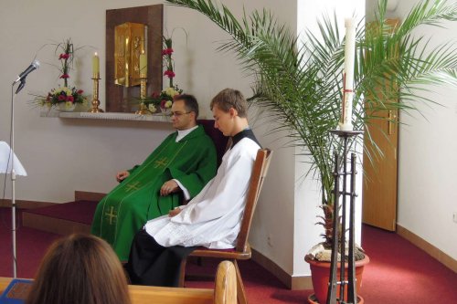 Křest v Kapli Svatého Ducha v Podolí - 17.8.2014