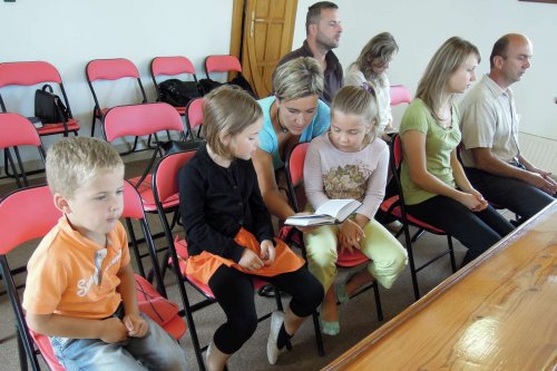 Křest v Kapli Svatého Ducha v Podolí - 17.8.2014