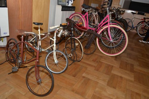 Výstava historických kol - 18.10.2014