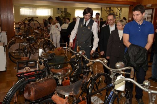 Výstava historických kol - 18.10.2014