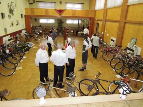 Výstava historických kol - 18.10.2014