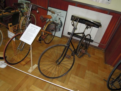 Výstava historických kol - 18.10.2014