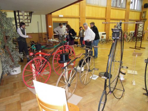 Výstava historických kol - 18.10.2014
