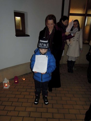 Půlnoční mše v Kapli svatého Ducha - 24.12.2014