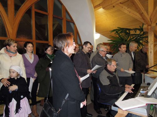 Půlnoční mše v Kapli svatého Ducha - 24.12.2014