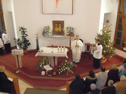 Půlnoční mše v Kapli svatého Ducha - 24.12.2014