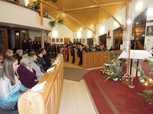 Půlnoční mše v Kapli svatého Ducha - 24.12.2014