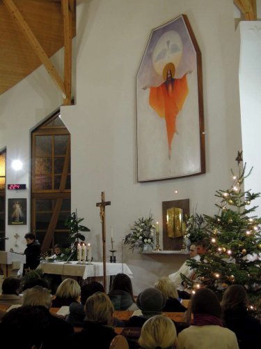 Půlnoční mše v Kapli svatého Ducha - 24.12.2014