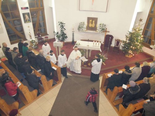 Půlnoční mše v Kapli svatého Ducha - 24.12.2014