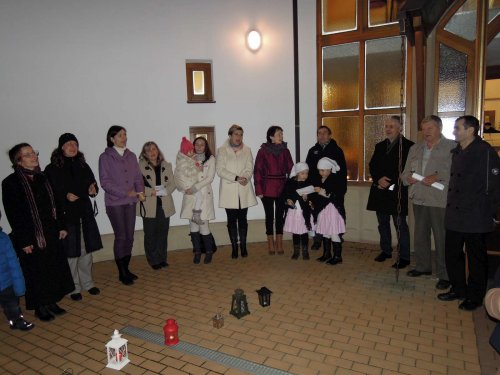 Půlnoční mše v Kapli svatého Ducha - 24.12.2014