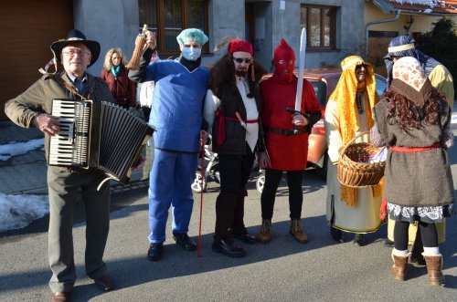 Fašankový průvod - 14.2.2015