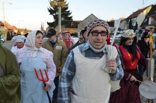 Fašankový průvod - 14.2.2015