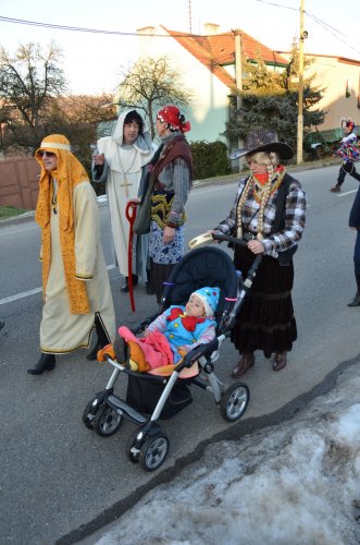 Fašankový průvod - 14.2.2015