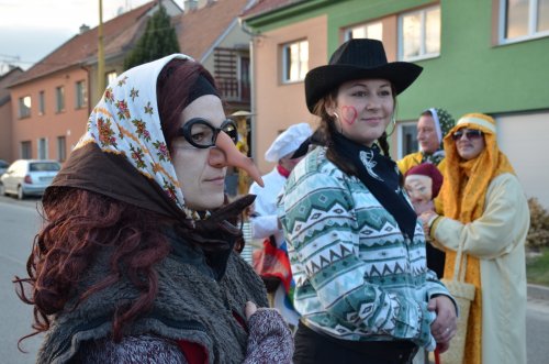 Fašankový průvod - 14.2.2015