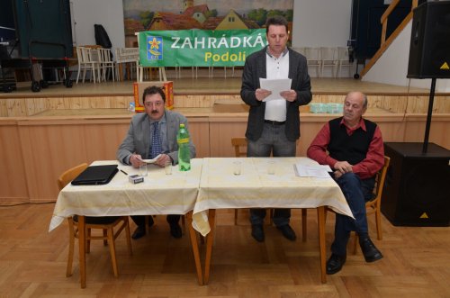 Výroční schůze zahrádkářů - 20.2.2015