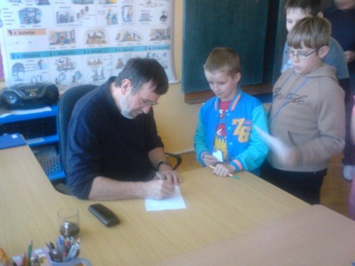 Beseda se spisovatelem Vlastimilem Vondruškou - 21.4.2015