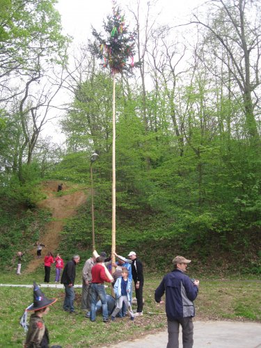 Pálení čarodějnic a stavění máje - 30.4.2015