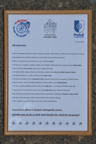 Charitativní peloton Na kole dětem Josefa Zimovčáka - 11.6.2015
