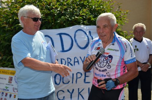 Charitativní peloton Na kole dětem Josefa Zimovčáka - 11.6.2015