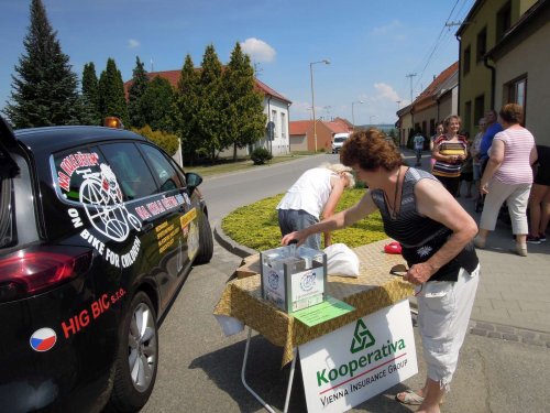 Charitativní peloton Na kole dětem Josefa Zimovčáka - 11.6.2015