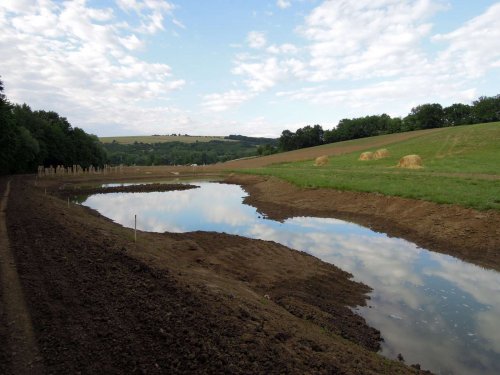 Výstavba mokřadů v Podolí - 24.6.2015