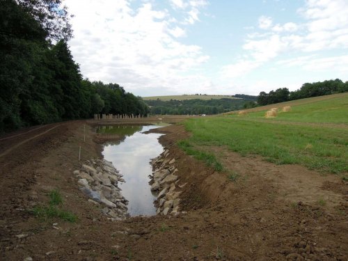 Výstavba mokřadů v Podolí - 24.6.2015