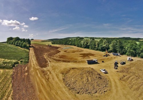 Výstavba mokřadů v Podolí - 24.6.2015