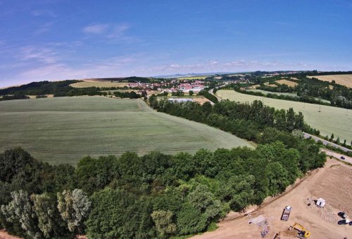 Výstavba mokřadů v Podolí - 24.6.2015