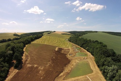 Výstavba mokřadů v Podolí - 24.6.2015