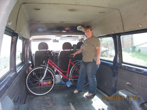 Sbírka kol pro Rumunsko - 30.6.2015