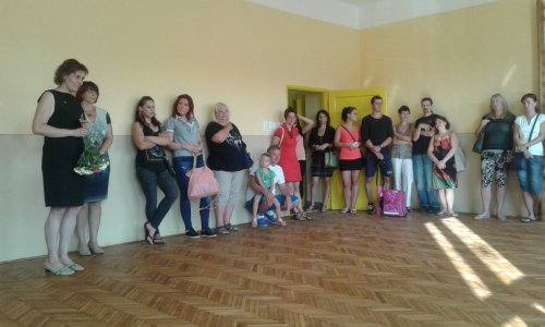 Prváčci ze ZŠ Podolí - 1.9.2015