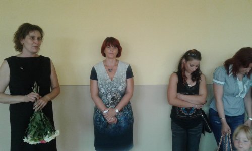 Prváčci ze ZŠ Podolí - 1.9.2015