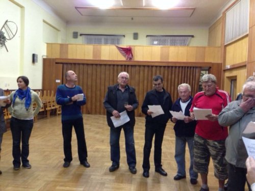 Hodový nácvik - 12.10.2015