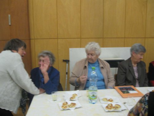 Beseda s důchodci - 14.11.2015