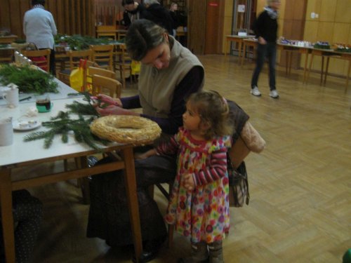 Výroba adventních věnečků - 22.11.2015