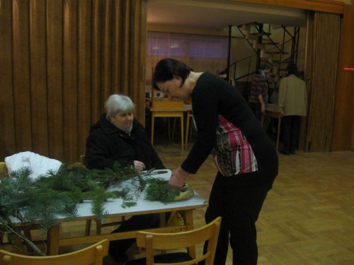 Výroba adventních věnečků - 22.11.2015