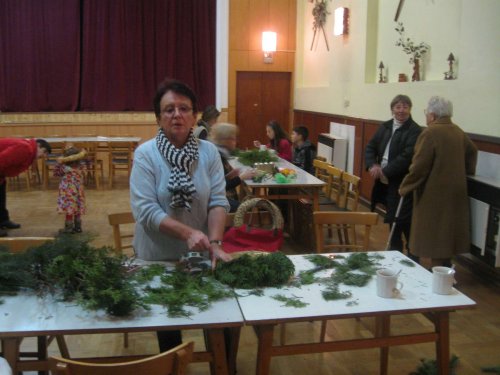 Výroba adventních věnečků - 22.11.2015