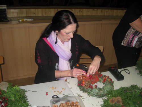 Výroba adventních věnečků - 22.11.2015
