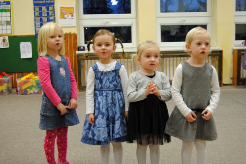 Vánoční besídka mateřské školy v Podolí - 16.12.2015