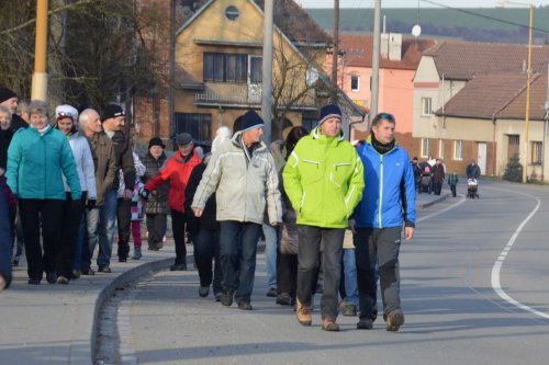 Silvestrovský pochod do Hradčovic - 31.12.2015