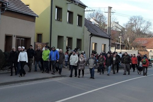 Silvestrovský pochod do Hradčovic - 31.12.2015