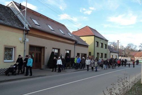 Silvestrovský pochod do Hradčovic - 31.12.2015