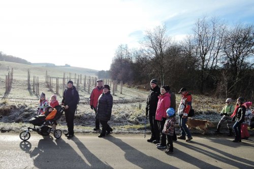 Silvestrovský pochod do Hradčovic - 31.12.2015