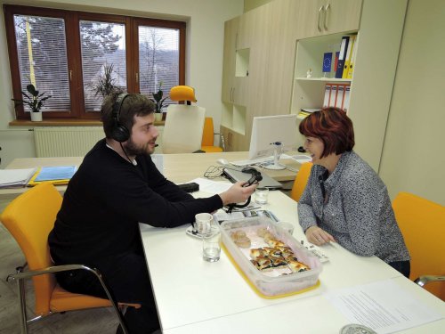 Nahrávání rozhovorů pro Český rozhlas Brno - 13.1.2016