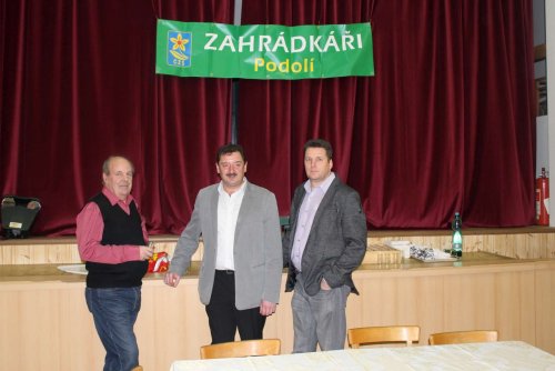 Výroční schůze zahrádkářů - 19.2.2016