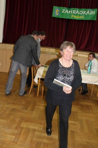 Výroční schůze zahrádkářů - 19.2.2016