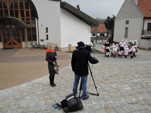 Královničky - nosení létečka v Podolí - 13.3.2016