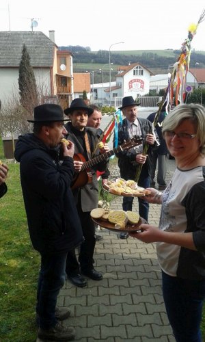 Velikonoční obchůzka Podolských Sekáčů - 28.3.2016